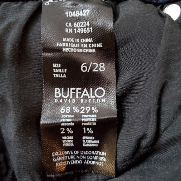 Buffalo David Bitton Francesca Mid Rise Skinny - Picture 8 of 8
